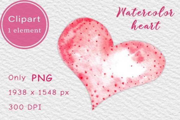 Download Pink Watercolor Heart. Clipart PNG - Pink watercolor heart Collection