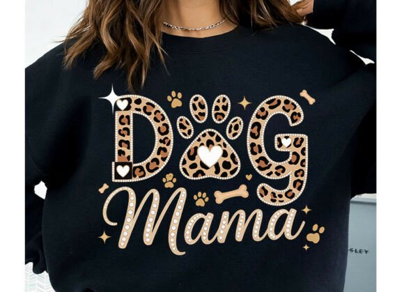 Download Dog Mama Png, Leopard Dog Mom Png - Mama png Collection