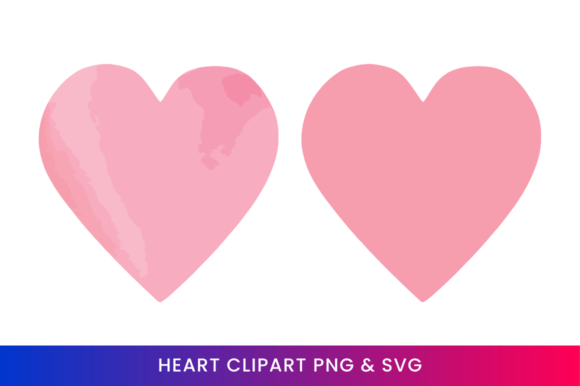Download Pink Watercolor Heart Clipart 13 - Pink watercolor heart Collection