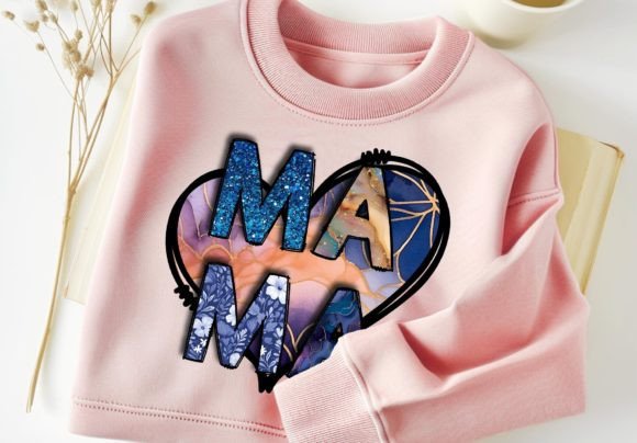 Download Heart Mama PNG Sublimation Tshirt Design - Mama png Collection