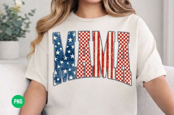 Download Preppy Patriotic Mama Png, USA Png - Mama png Collection