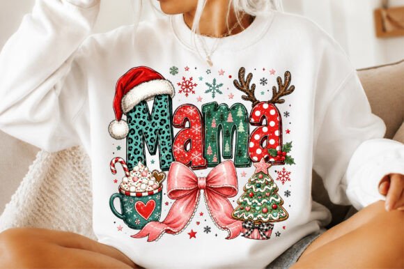 Download Christmas Mama Sublimation PNG - Mama sublimation Collection
